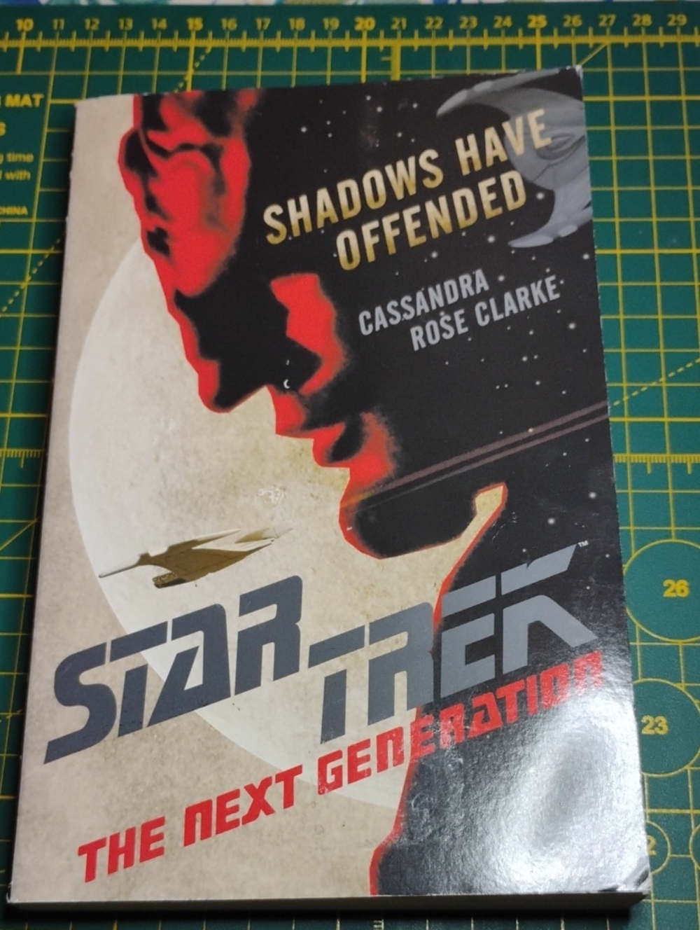 Gallery Star Trek The Next Generation Poster — Black, Red, White, Gold